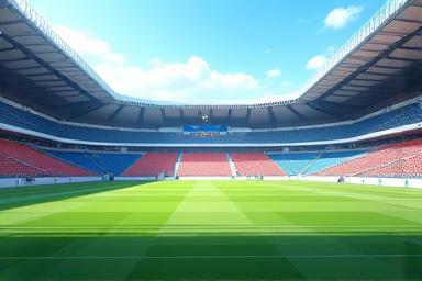 Image representing a modern sports venue